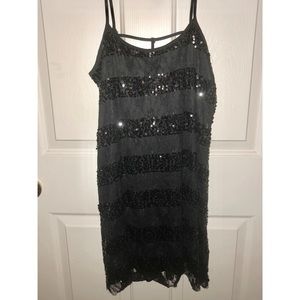 Sequined flapper dress
